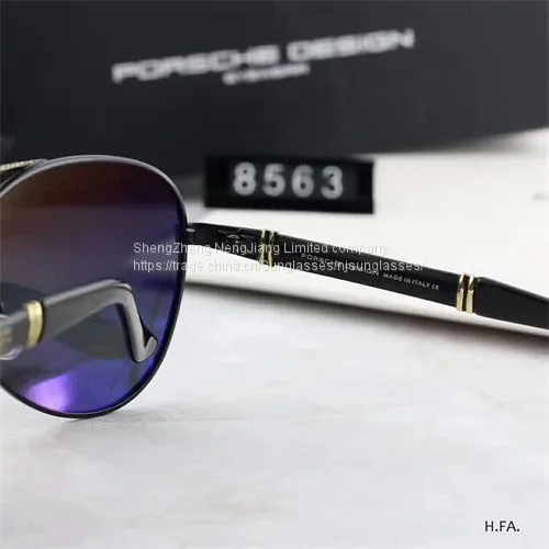 Man Woman Metal Polarized Sunglasses photo-5