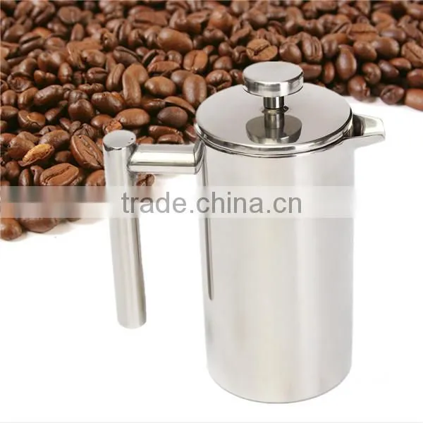350ml Doublewall Stainless Steel Coffee Plunger French Press Tea Maker photo-2