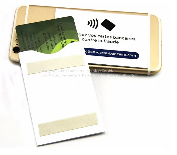 Aikeyi RFID Blocking Sleeve Credit Card IC Metal Shielding Protector Secure Your ID Protecting Your Card From Theft photo-2