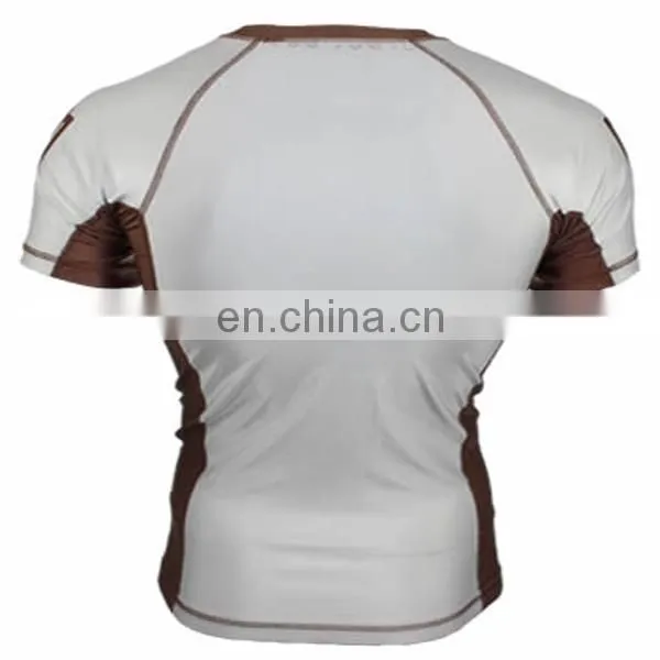 Mens Compression Shirts Custom Rash Guard Fabric photo-2
