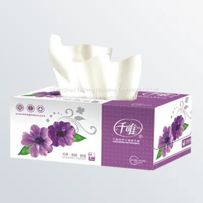 New Automatic Paper Folding Machine Drawing Type Facial Tissue Paper Machine photo-5