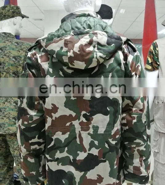 Good Quality Woodland Winter Men Jacket for Army photo-3