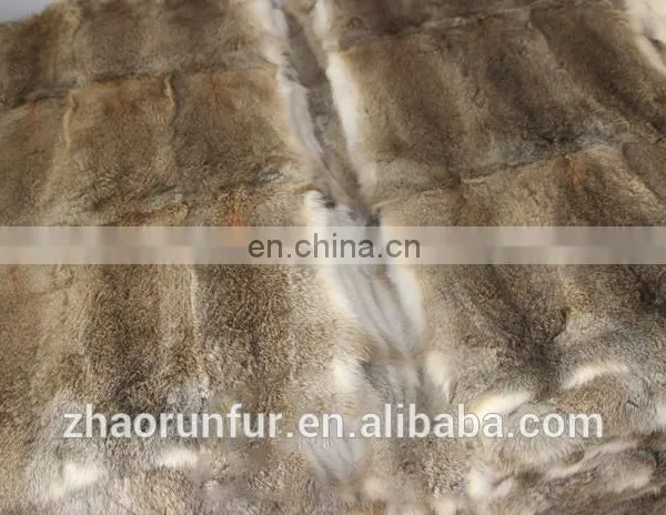 Wholesale Price Real Natural Rabbit Fur Plate For Garment photo-6