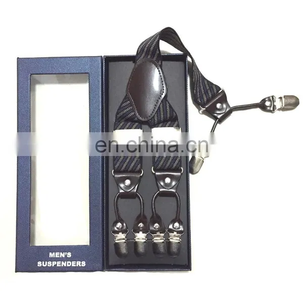 Wholesale Fashion High Quality Men's Colorful Suspenders photo-6