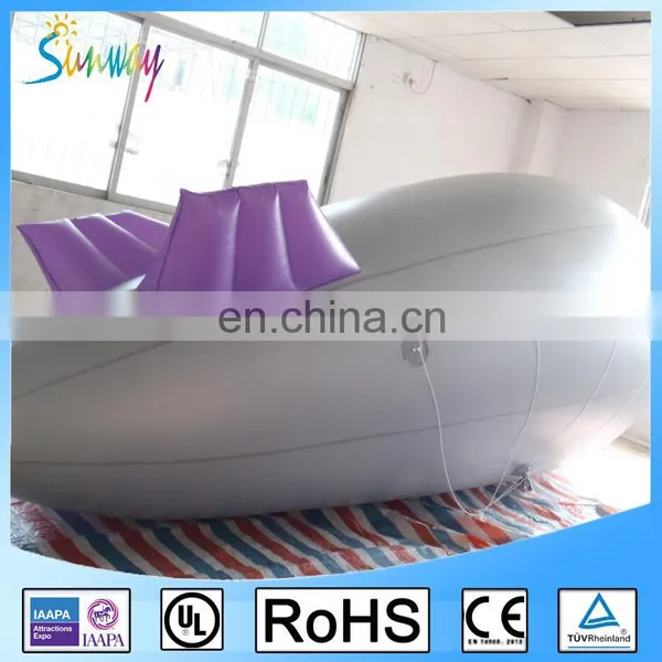 Large Cheap Pvc Inflatable Helium Blimp Customized Airship Balloon for Sales PVC Advertising Inflating Airship Balloon photo-2