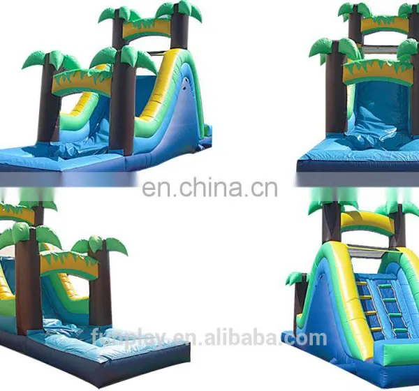 HI Gaint Inflatable Water Slide With Pool for Sale for Adult photo-2