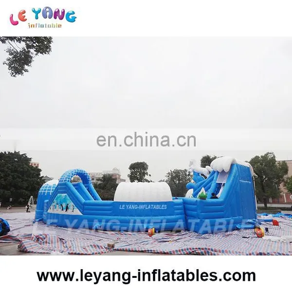 Commercial Cheap and Customized Giant Inflatable Water Park Price, Land Amusement Park photo-5