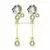 Diamond Pendant Earrings Latest Designs With Cheap Price photo-2