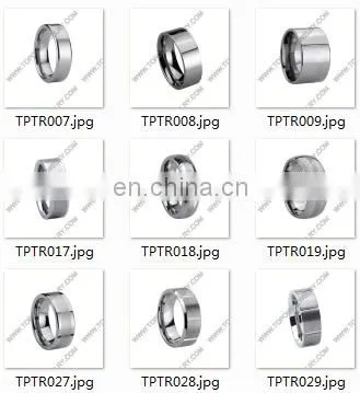 Ring Tungsten, Fashion Jewelry Tungsten Carbide Rings for Men photo-6