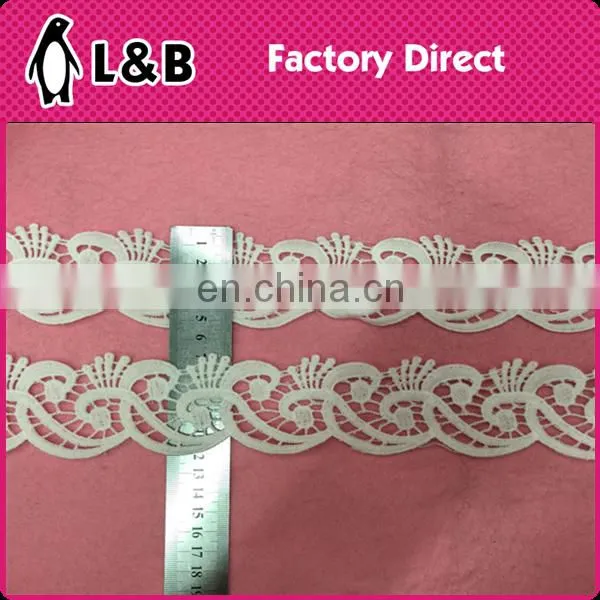 Fashion 2016 Milk Silk Embroidery Lace Trimmings Fancy Embroidery Lace Trim,embroidered Bridal Lace Trim photo-2