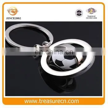 Custom Revolve Epoxy Enamel Stamping Zinc Alloy Logo With Keychain photo-5
