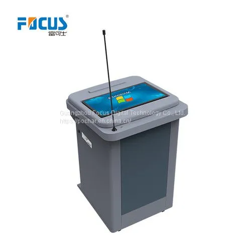 S800D Digital Podium With Dual Screen Touch PC 23.6