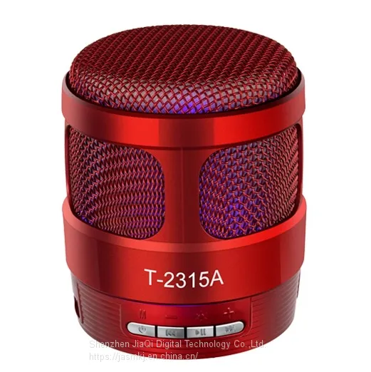 Portable Mini Wireless Bluetooth Speaker With Light FM photo-2
