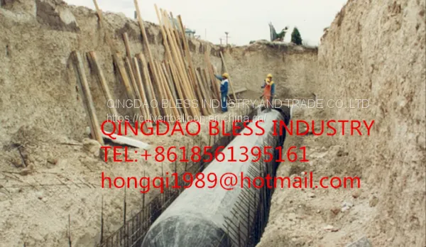 Hot Sales Rubber Balloon Exported to Kenya Nigeria Sourth Africa, Iran, Rubber Balloon for Culvert Construction photo-2