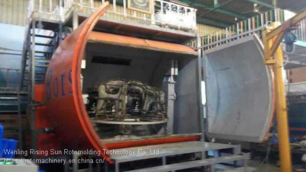 Single Arm Rotomolding Machine for Rotomoulding Furniture and Rotomolded Water Tanks photo-3