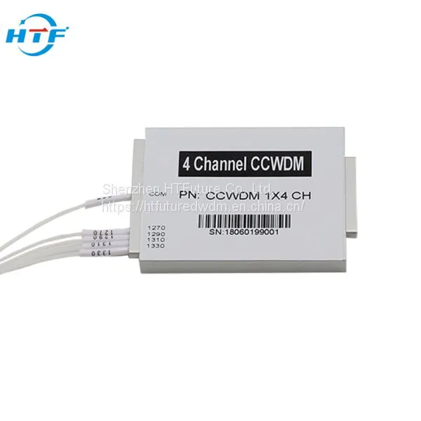 Миниатюрный 4-канальный мультиплексор-демультиплексор CCWDM