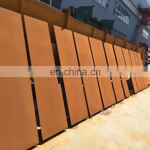 High Quality Corten Steel Garden Fence photo-5