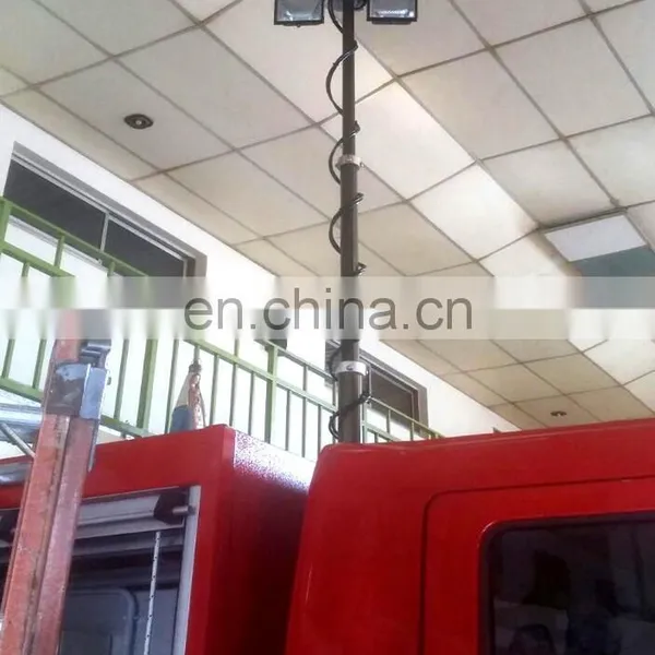 Vehicle Internal or External Mounted Telescopic Lighting Mast Tower photo-2
