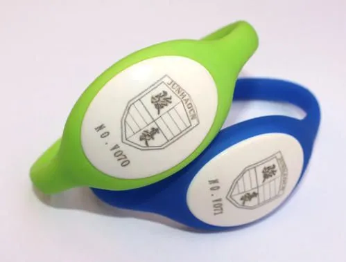 Professional RFID Bracelet NFC Ticket Woven Wristband/Bracelet with QR Code