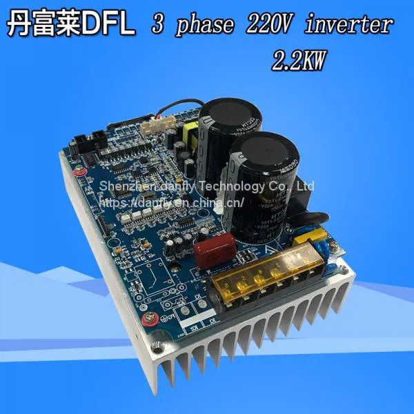 Frequency Regulator 220v 3 Phase 2.2KW Motor Speed Control Bare Board Inverter DFL-HJ04-2R2 photo-3