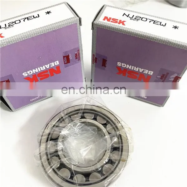 Original NSK Vibrating Screen Bearing NU207 NU207EW Bearing photo-7