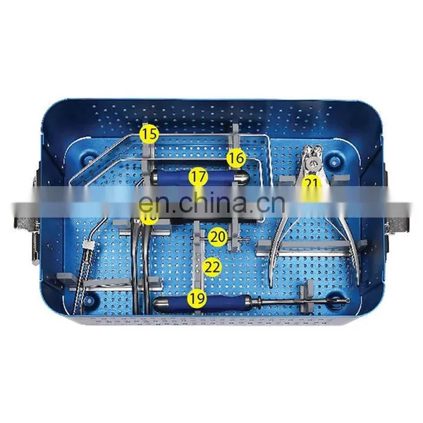 High Quality Orthopedic Surgical Instruments Anterior Cervical Plate Instrument Set for Cervical Surgery Medical Spine photo-7
