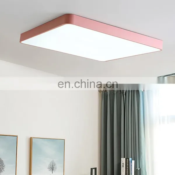 New Design LED Ceiling Light Fixture Rectangular for Bedroom Lighting photo-2