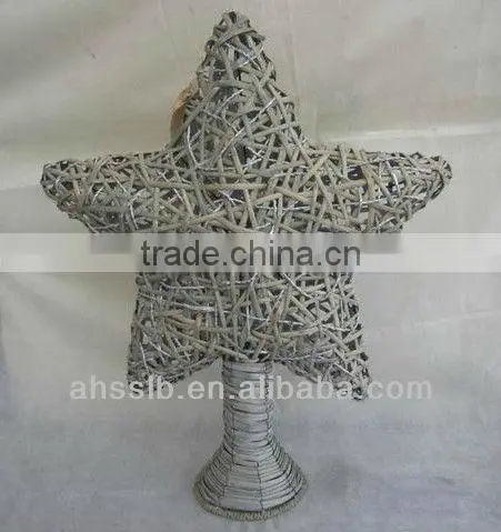 2013 New Fashion Style Willow Woven Christmas Decoration photo-3