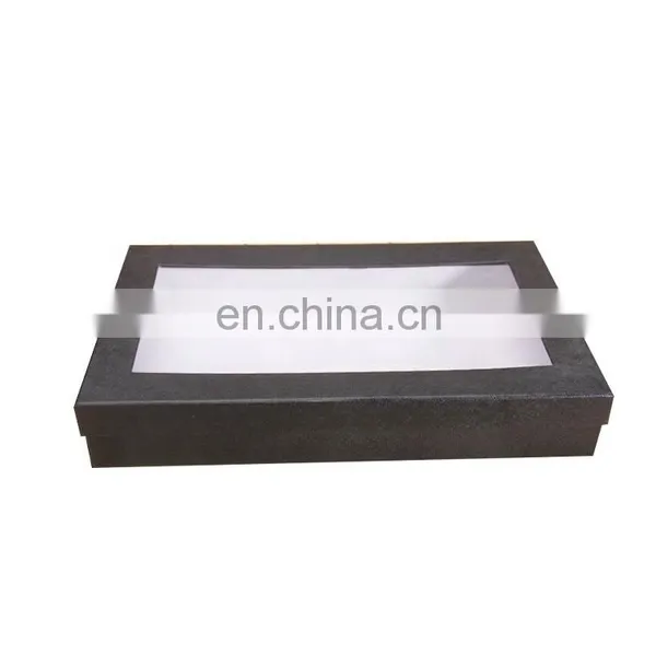 Hot Sale Black Display Boxes Cardboard Luxury Custom Recyclable Packaging Box for Clothes
