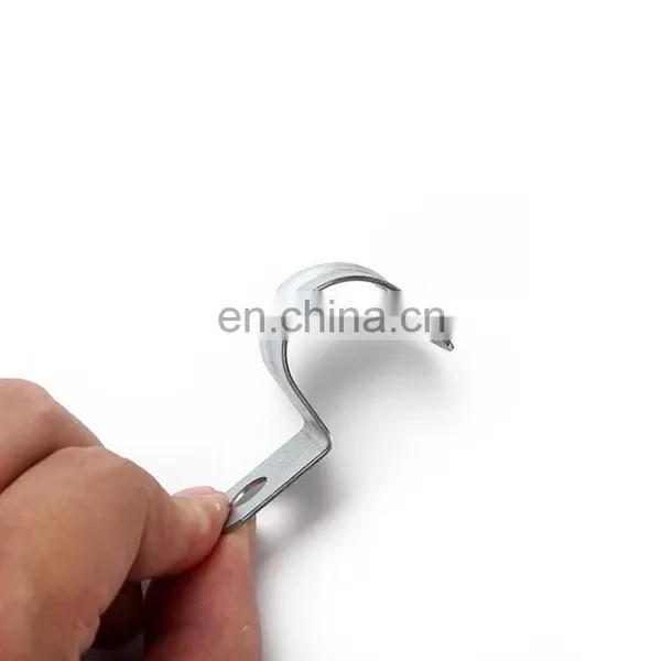 Custom Galvanized Sheet Metal Hinged u Type Pipe Hose Stainless Steel Clamp Fittings photo-2