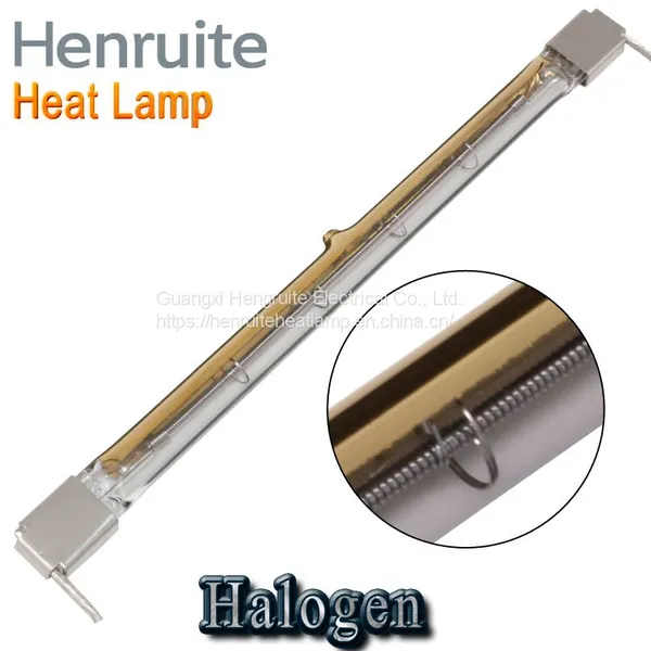 220v 1500w Gold Reflector Single Oven Gold Reflector Single Oven Halogen Infrared Lamp photo-5