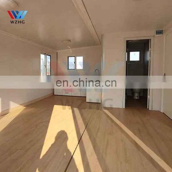Low Cost Prefab 2 3 Bedroom Modular Homes Granny Flat Villa Design and Drawing photo-3
