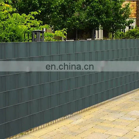 China Pvc Sichtschutzstreifen / Tarpaulin PVC Garden Strip Screen Fence Roll Cover Plastic photo-2