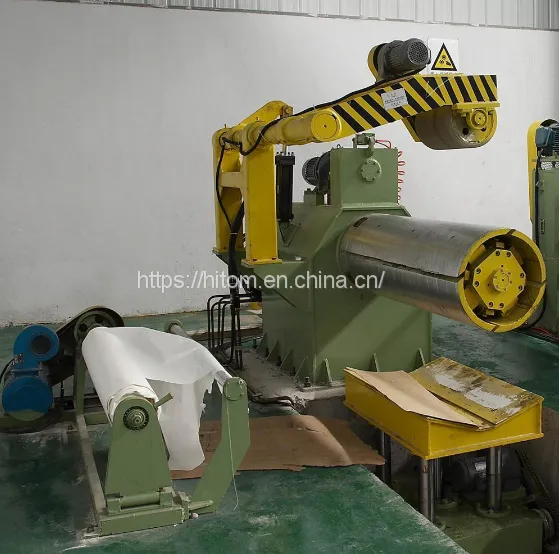 2.0 x 1250mm Automatic Metal Steel Strap Coil Slitting Machine Exporter in China photo-2