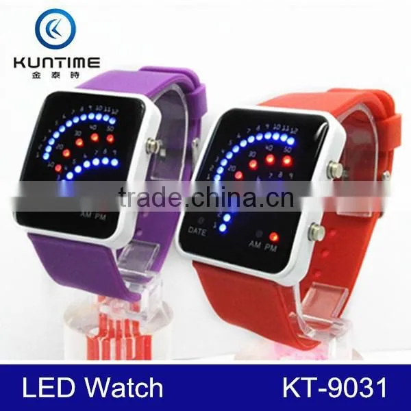 2015 Fashion Watches LED Silicon Band Watch Factories photo-6