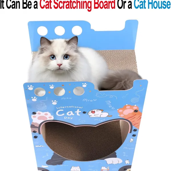 MeowLove Hot Sales Scratcher Cat Play Toy Corrugated Cardboard Cat Scratcher Cat Cardboard