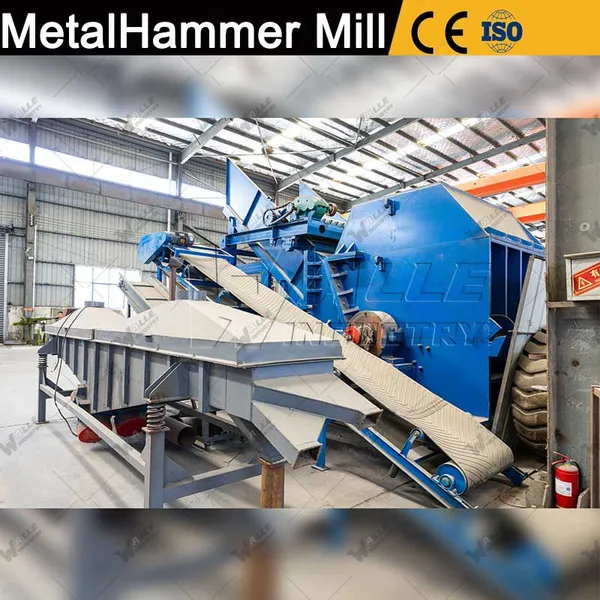 Scrap Aluminum Profile Steel Wire Mesh Crusher Small Metal Shredder Machine