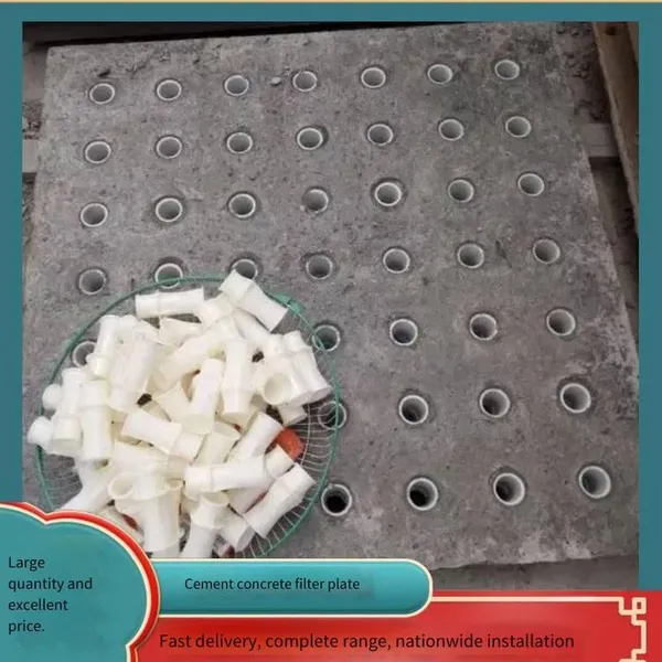 c30 precast filter plates, superwin environmental integrated pouring formwork, customized support plates for backwashing filter tanks