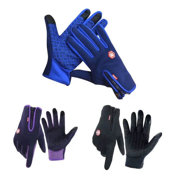 Factory Wholesale Hot Sale Zippered Sports Gloves High Quality photo-3