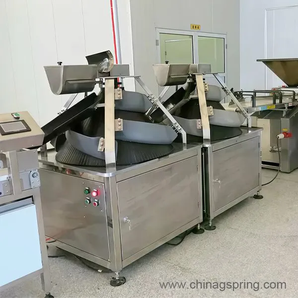 Industrial Automatic Dough Rounder Machine for Panko Bread Crumbs Production Line photo-4