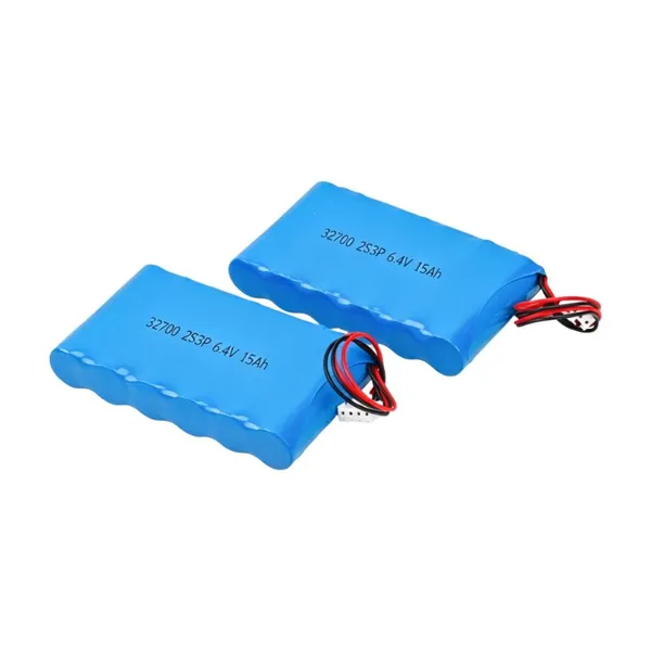 Rechargeable Cheap Price 6.4V 18Ah LiFePO4 Battery Pack 2S3P by 32700 Cylindrical Cells 6000mAh for Home Appliances Power Toys