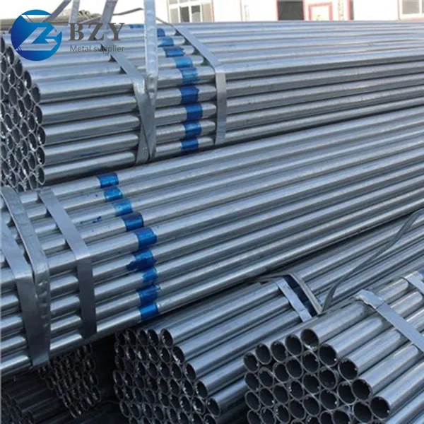 Galvanized Steel Pipe Round Hot Dipped Gi Galvan Steel Pipe for Building Astm Pre Galvanized Steel Pipe photo-1