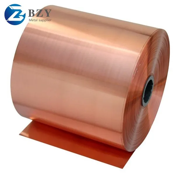 High Purity C11000 Strips Slitted Thin Pure Copper Sheet Roll Sheet Copper Coil photo-5