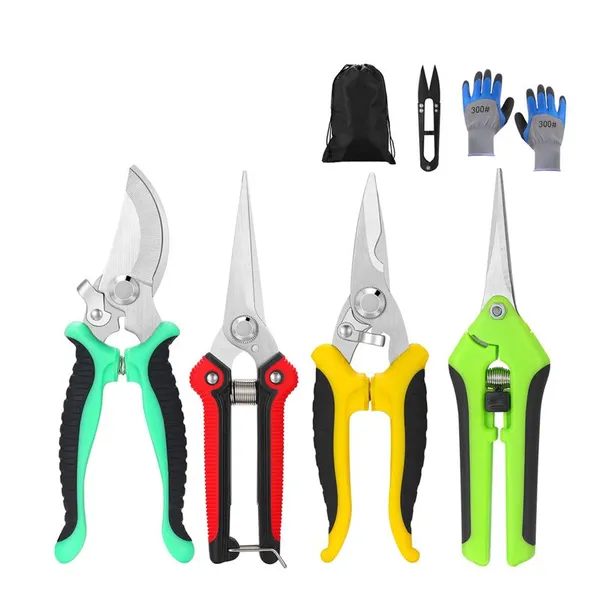 Bulk Gardening Tools Set With Organizer Bag Hand Trowel Fork Rake Sprayer Gloves and Plant Labels photo-4