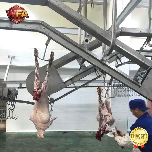 Livestock Sheep Abattoir Equipment Lamb Carcass Slaughter Processing Line Machine for Goat Butcher Machinery