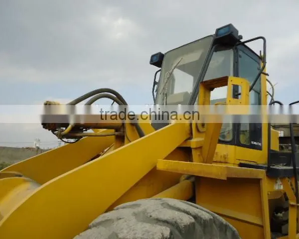 Reasonable Price Used Good Condition Wheel Loader WA350 for Cheap Sale in Shanghai photo-3