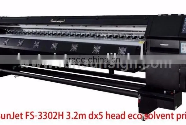Factory Original ! Funsunjet 10ft Inkjet 1440dpi Eco Solvent Plotter With DX5 Head photo-6