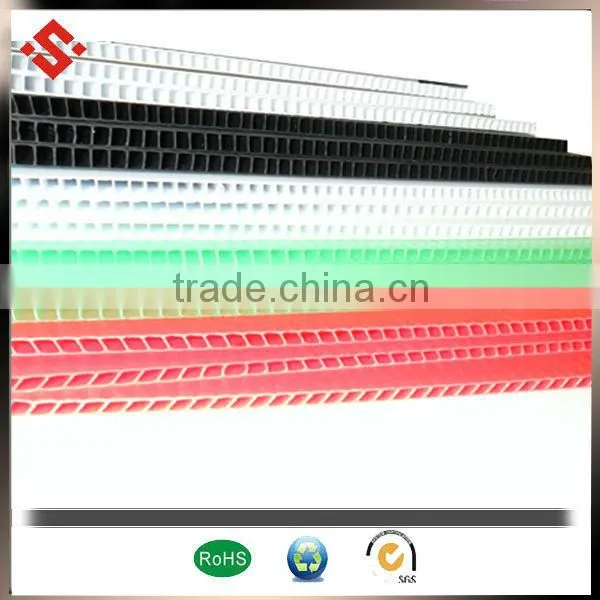 Eco-friendly Colourful pp Corrugated Boards/sheets for Layer Pads photo-5