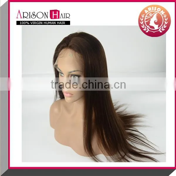 Hot Sale Brazilian Human Hair Full Lace Wig Tina Turner Lace Full Nature Human Hair Wig photo-2
