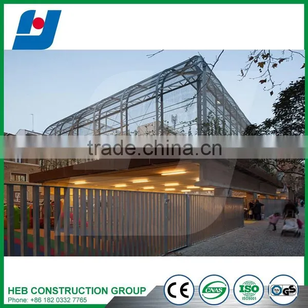Exported To Africa Large Tonnage Buildings Heavy Steel Structure For Workshop Warehouse China photo-4